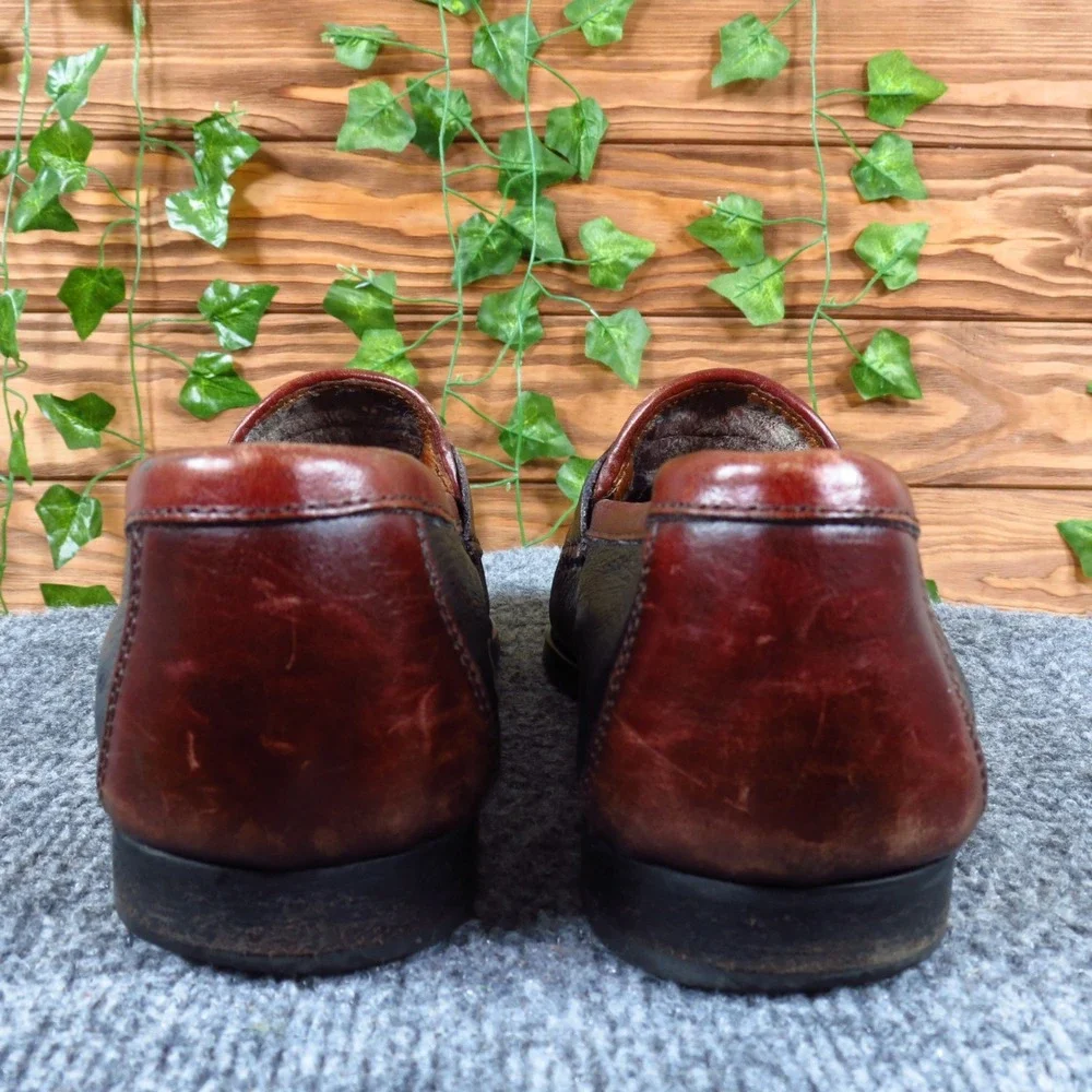 Johnston & Murphy Passport Mens Tassel Loafer Size 9 M Business‎ Black Burgundy